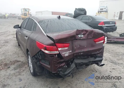 2016 Kia Optima Lx from USA, damaged, VIN 5XXGT4L30GG028537